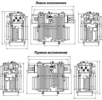 Фото чертежа ТМЗ 5600/10/0,4